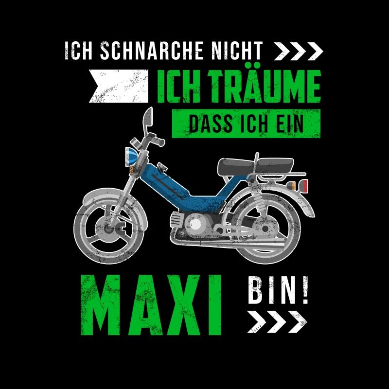 Maxi Moped Nur die Besten Oldtimer Mopedfahrer