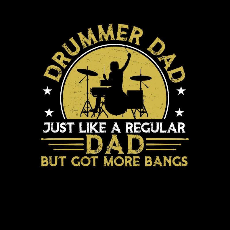 Drummer Dad Funny Drumming Drum Rudiments For A