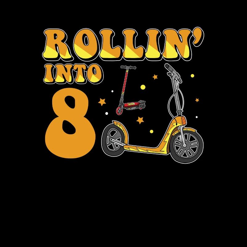 Rollin Into 8 Elektroroller 8. Geburtstag