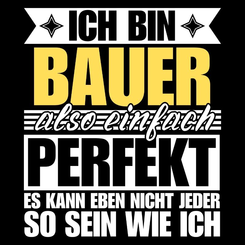 Perfekter Bauer