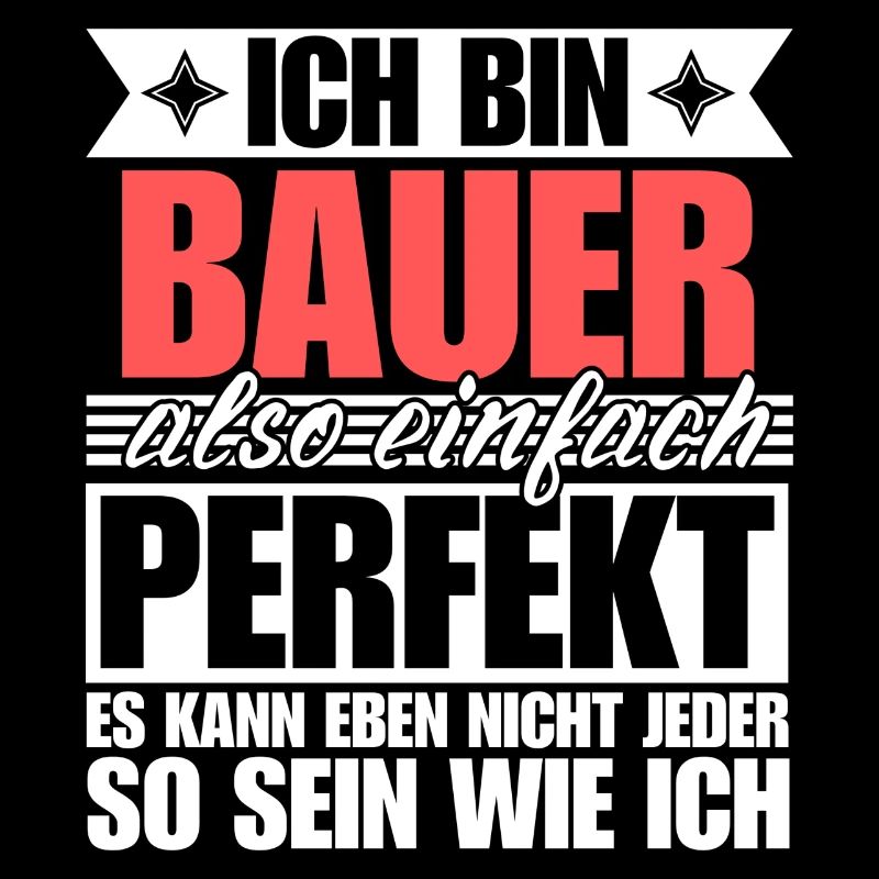 Perfekter Bauer