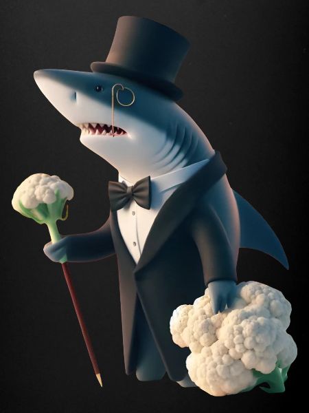 M. Requin le chou-fleur