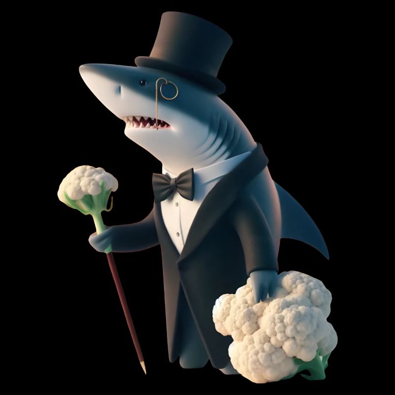 Mr. Shark the Cauliflower
