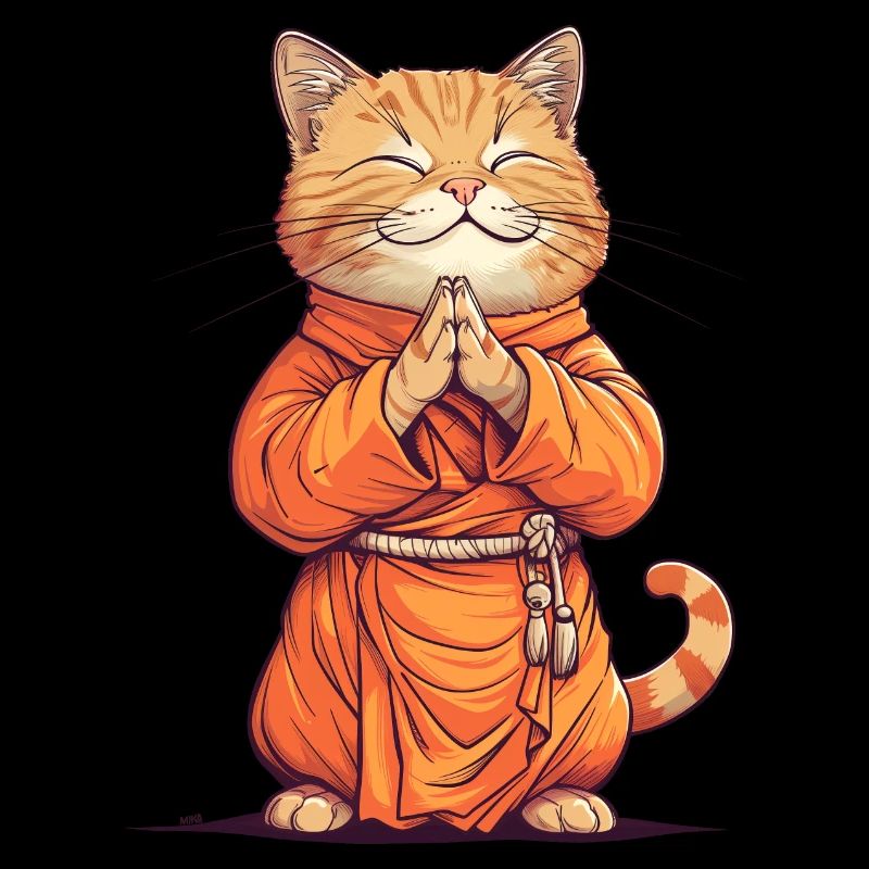 Monk Kitten