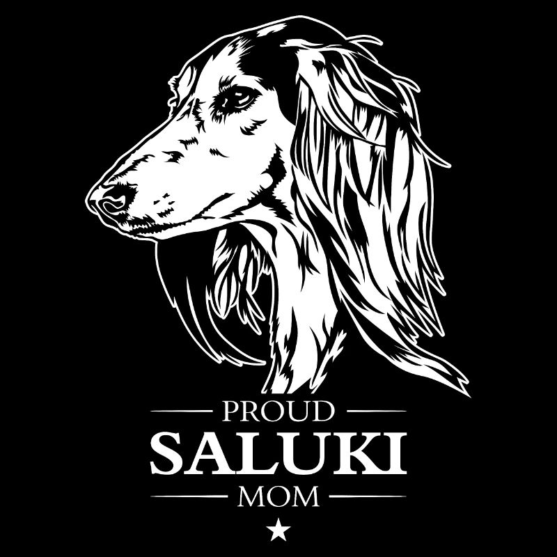 Saluki Maman Chien Chiens Lévriers Wilsigns