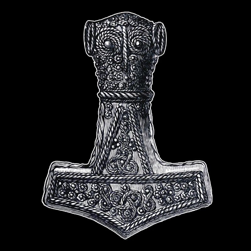 Original Thors Hammer Wikinger Keltisches Symbol