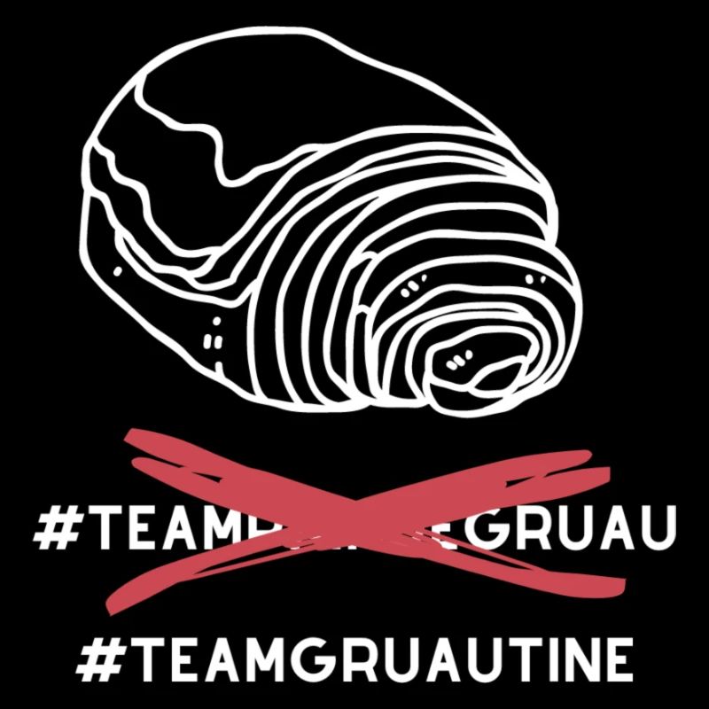 #TeamGruautine - version blanche