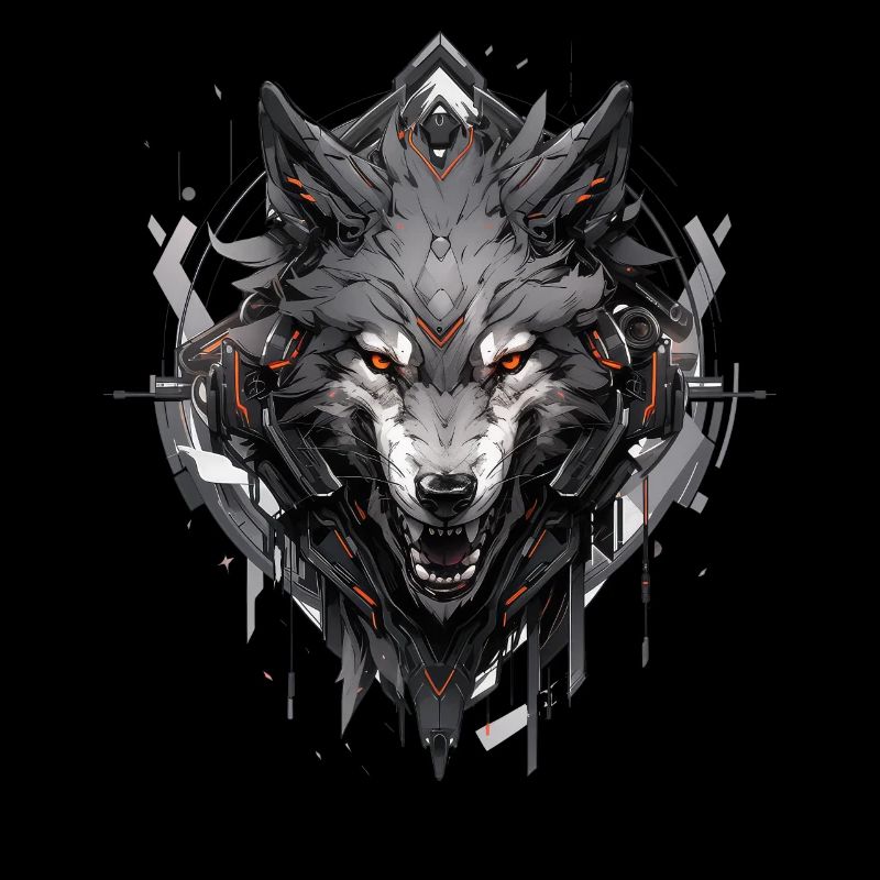 Mecha Animal Tiger Wolf Fox Dino Bear Cyborg