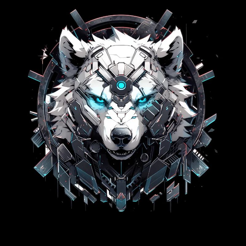 Mecha Animal Tiger Wolf Fox Dino Bear Cyborg