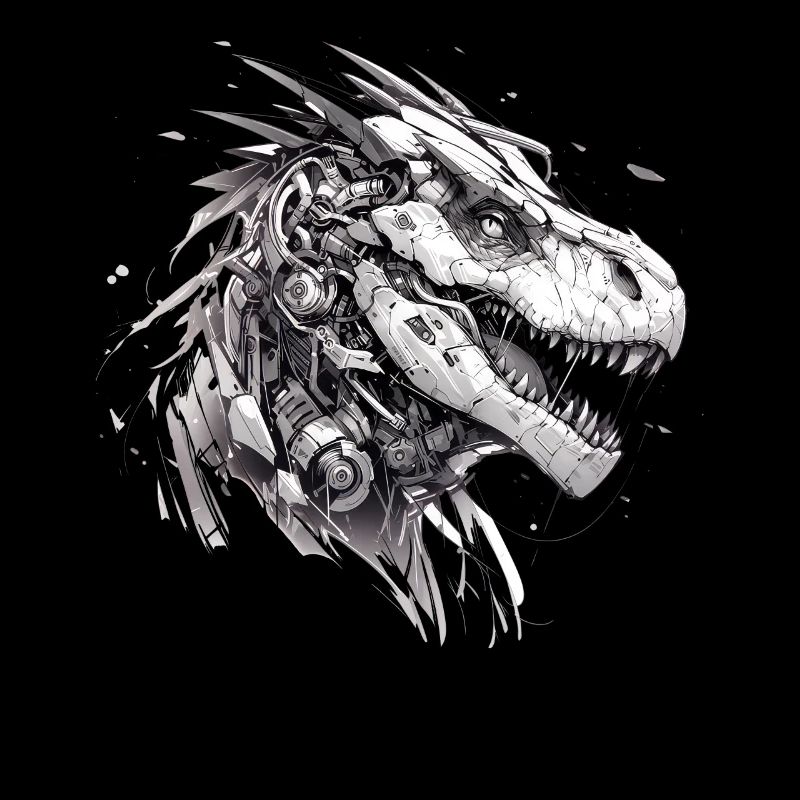 Mecha Animal Tiger Wolf Fox Dino Bear Cyborg