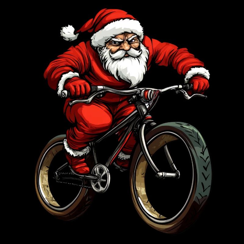 Motard de Noël