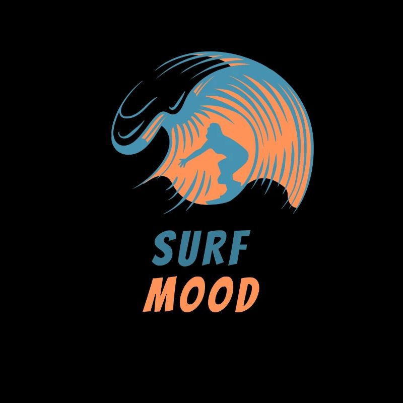 Surf mood surf wave