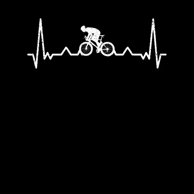 Radfahren Herzschlag-Geschenk