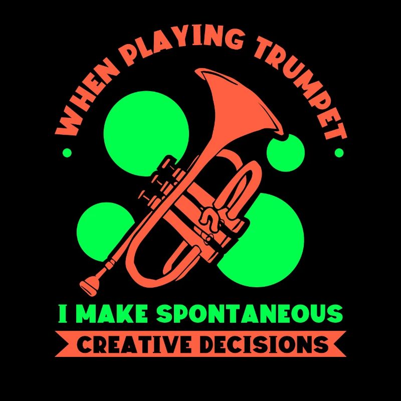 I don't make mistakes when playing trumpet