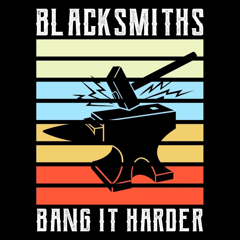 Blacksmiths bang it harder