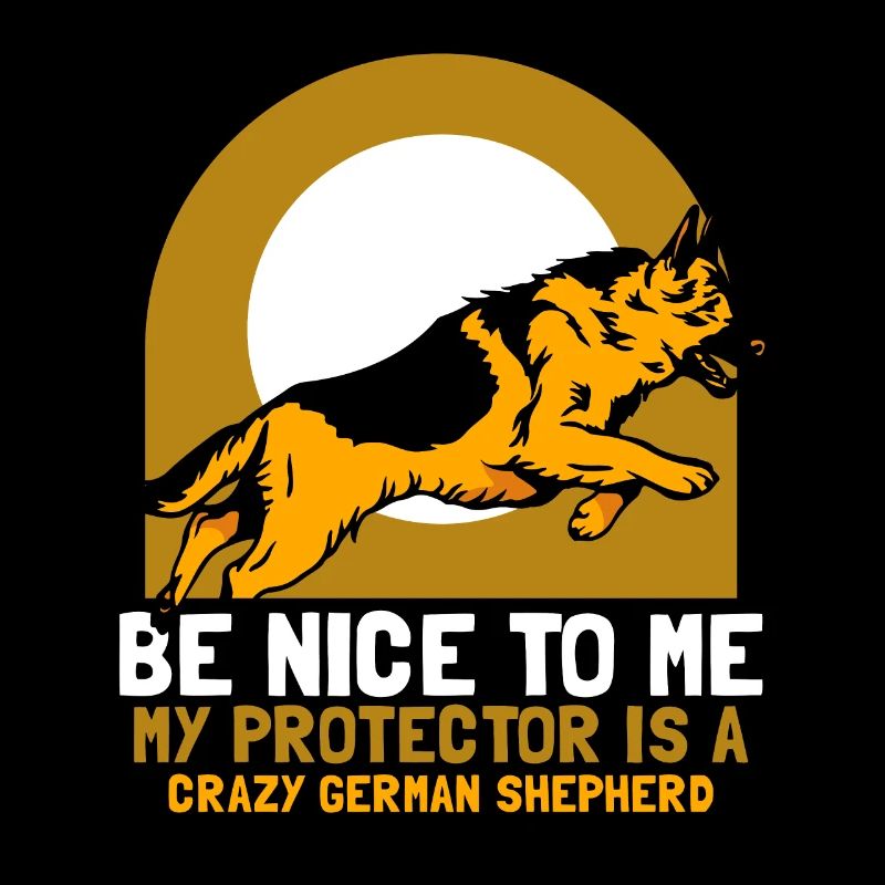 crazy German Shepherd