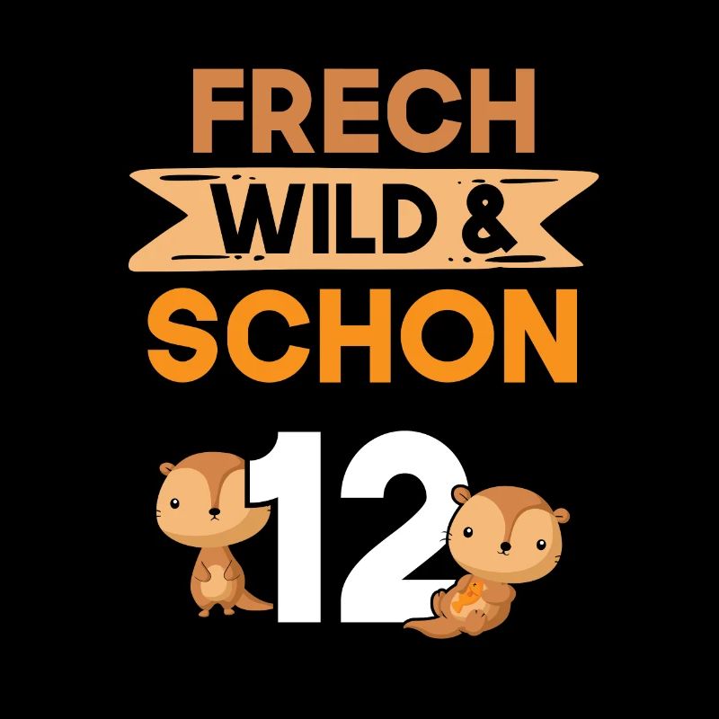 12 Jahre Geburtstag Junge Mädchen Otter