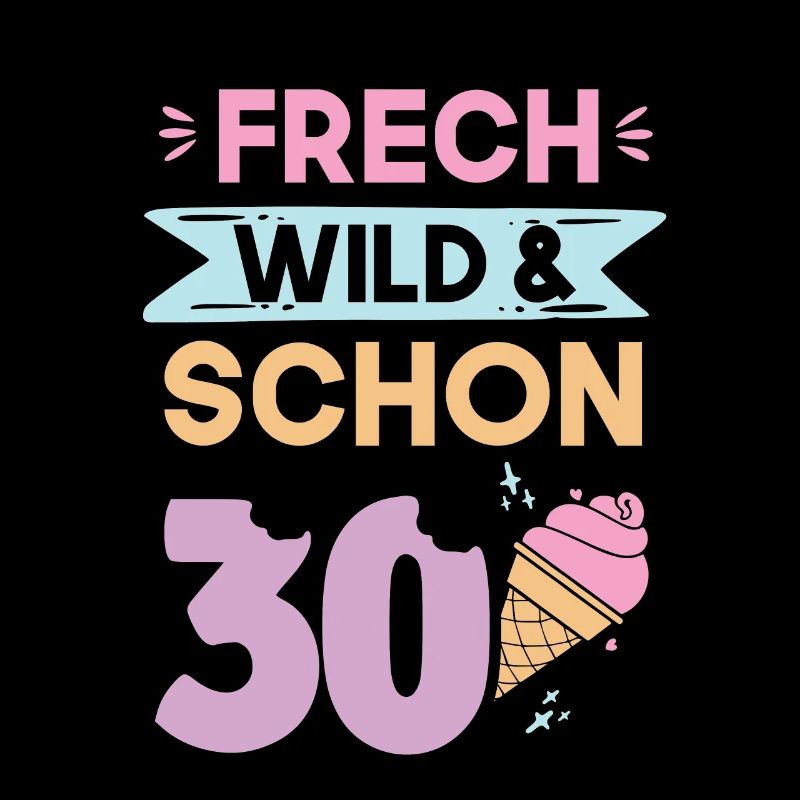 Geschenk 30 Jahre Geburtstag Eis essen