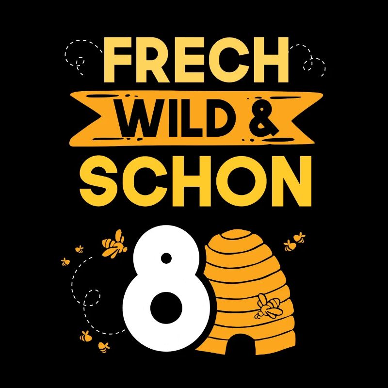 8 Jahre Geburtstag Junge Mädchen Imker Biene