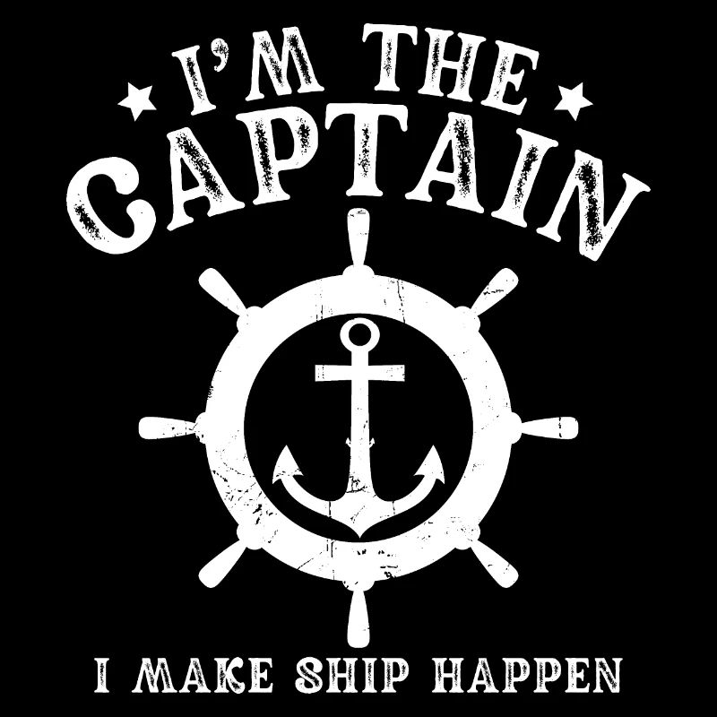 I'm the captain, I let the ship happen