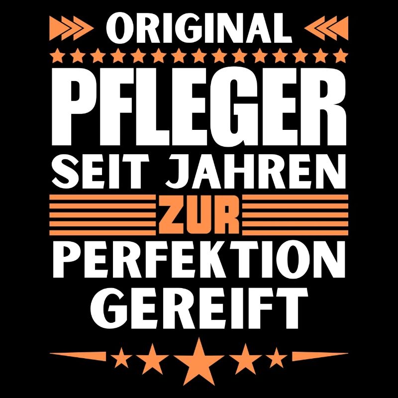 Zur Perfektion gereifter Pfleger