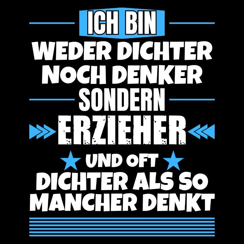 Neither poet nor thinker, but educator