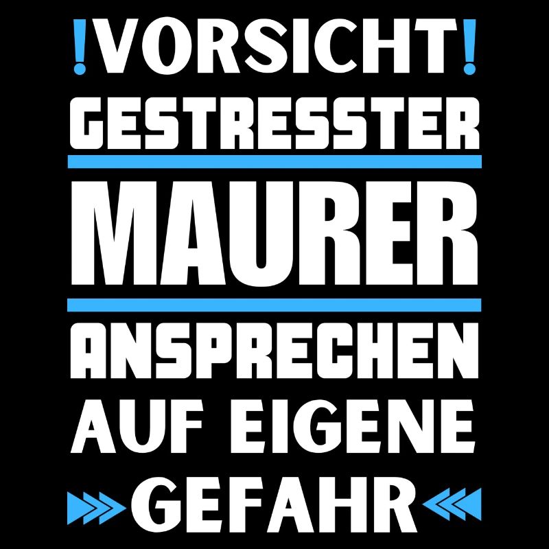 Don't talk to stressed bricklayers!