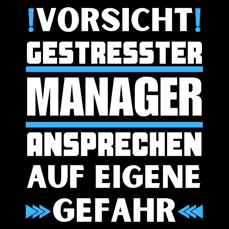 Don't talk to a stressed manager!