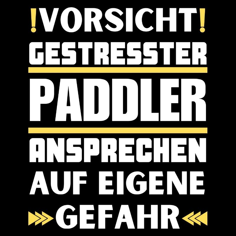 Don't talk to stressed paddlers!