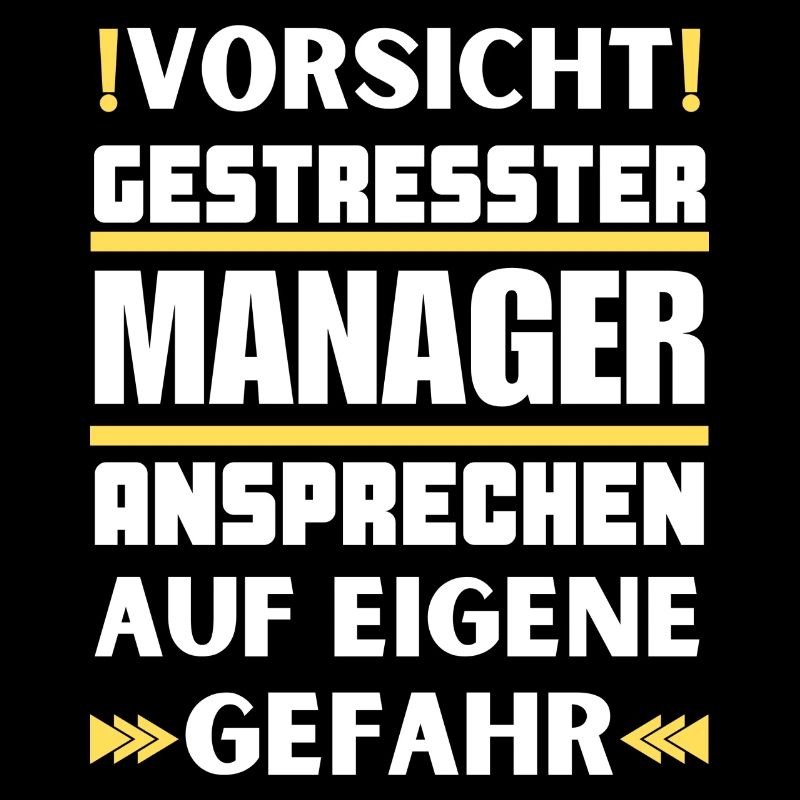 Don't talk to a stressed manager!