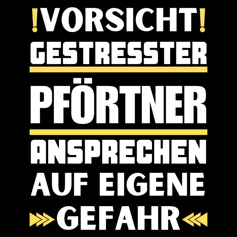 Gestresster Pförtner nicht ansprechen!