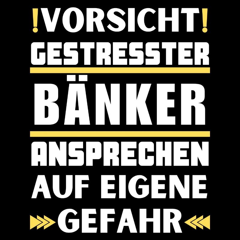 Gestresster Bänker nicht ansprechen!