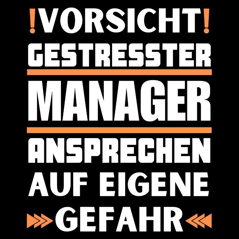 Don't talk to a stressed manager!