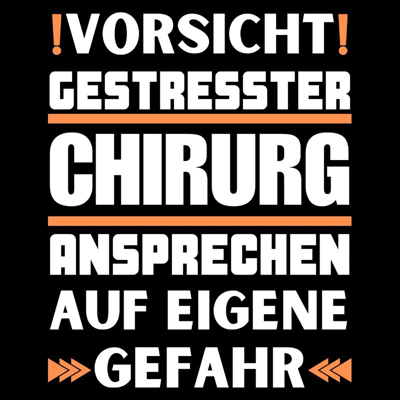 Gestresster Chirurg nicht ansprechen!