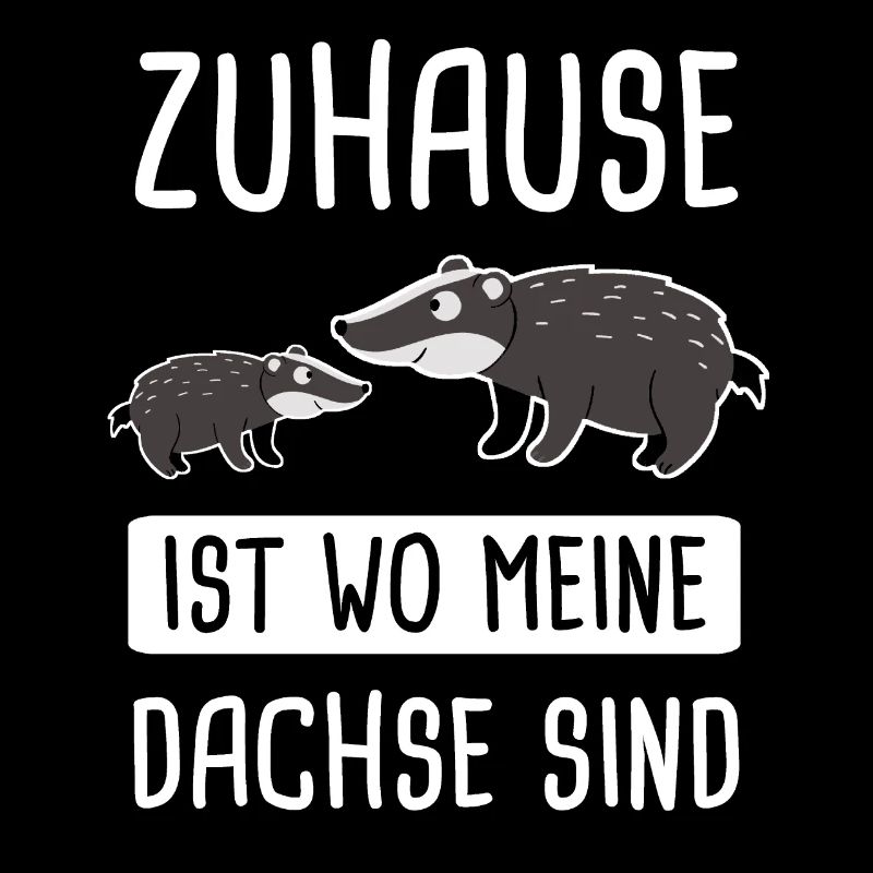 Dachs Honigdachs Badger Geschenk
