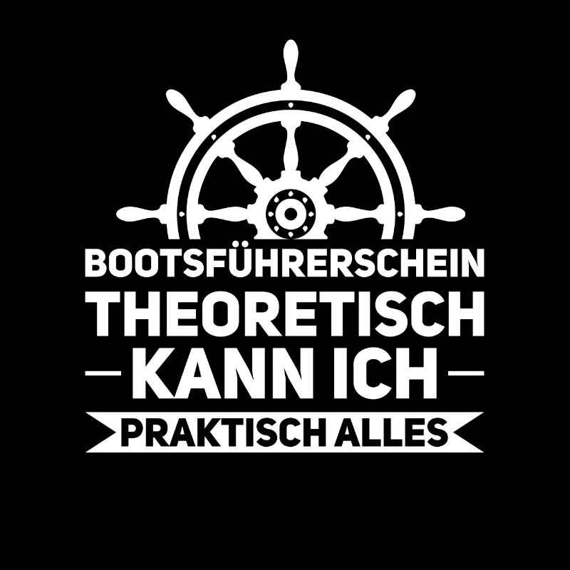 Bootsführerschein Bootsfahrer Motorboot Geschenk