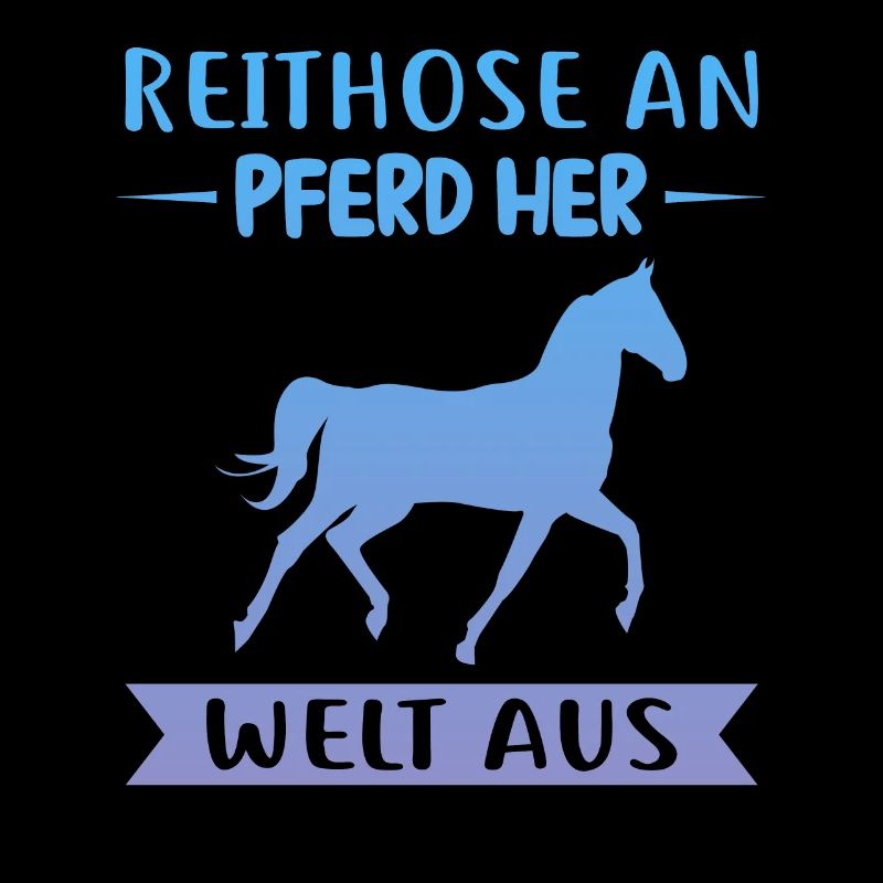 Pferd Reiter Pferde Geschenk