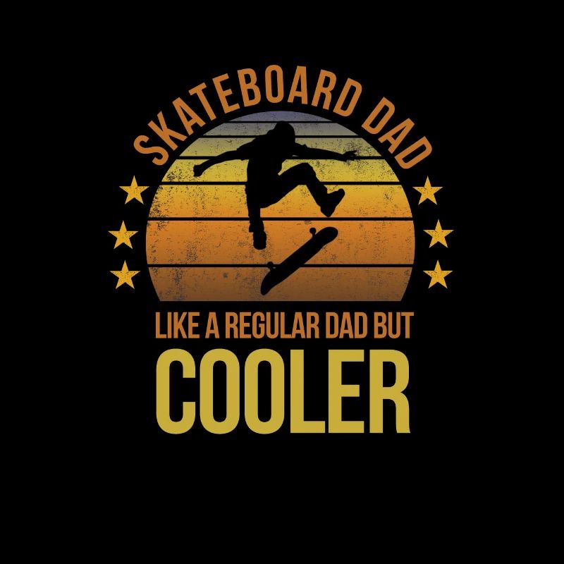 Drôle de skateboard Papa Cool Skateboard