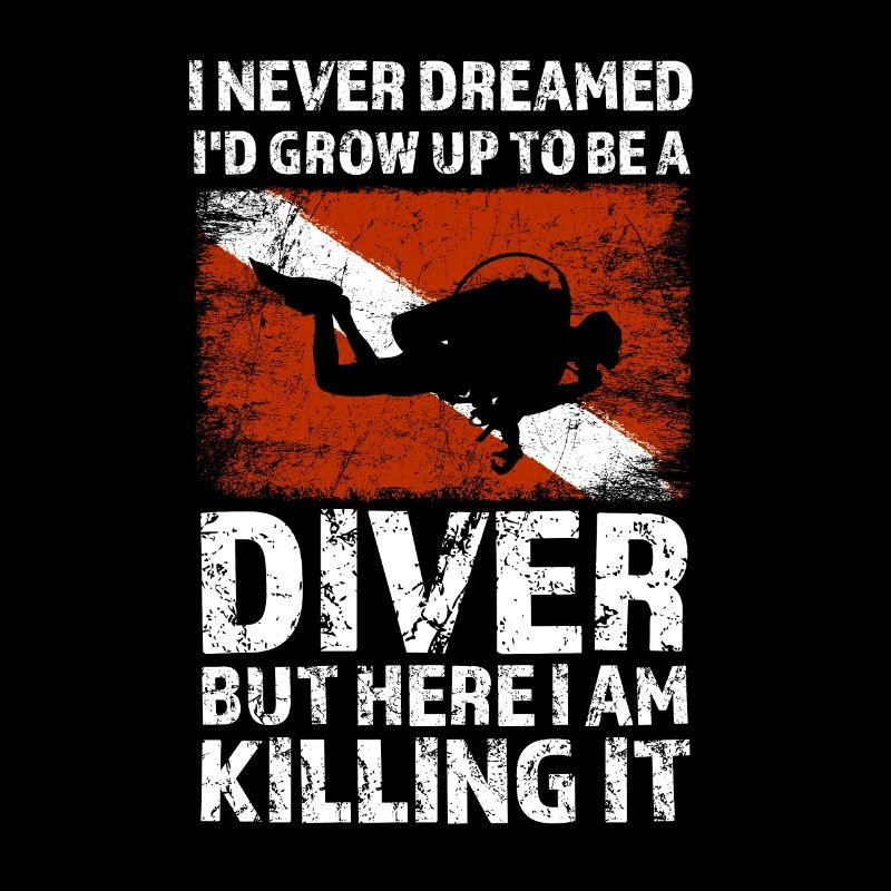 Diver Diving Gift