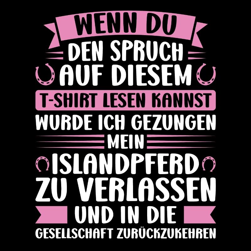 Islandpferd Isländer Reiten Geschenk