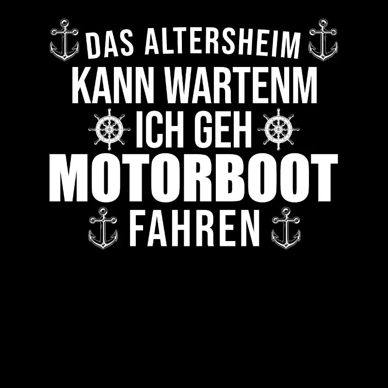Motorboot Bootsfahrer Bootsfahrten Geschenk
