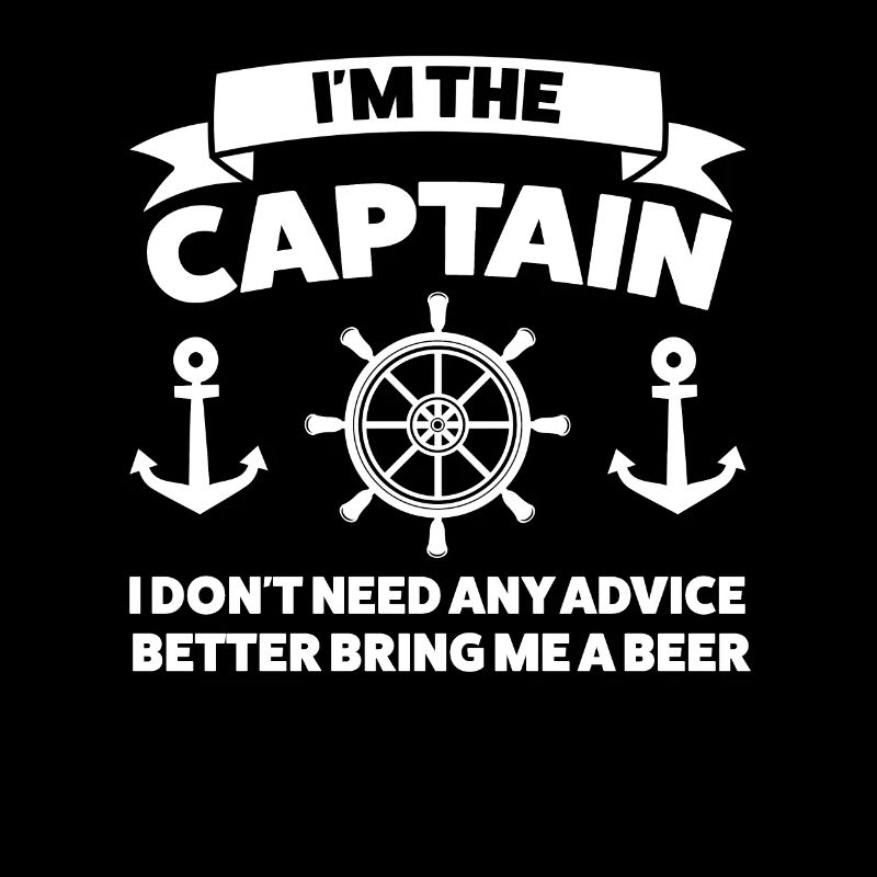 Bootskapitän Bootfahren Geschenk