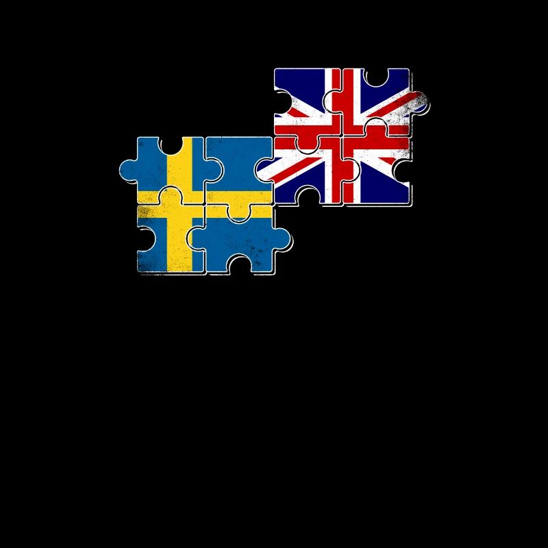 Suède Drapeau du Royaume-Uni Suédois britannique