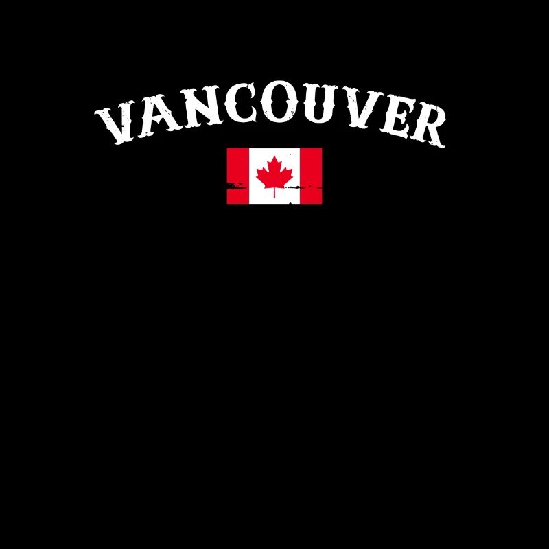 Vancouver Vintage Canada Drapeau canadien Canadien