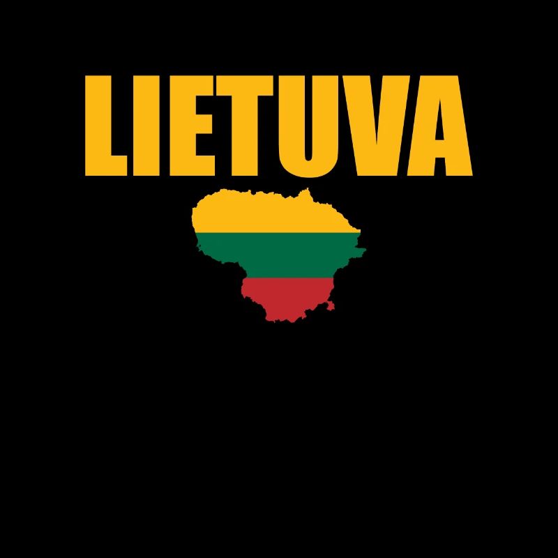 Lietuva Map Lithuania Lithuanian Flag Lithuanians