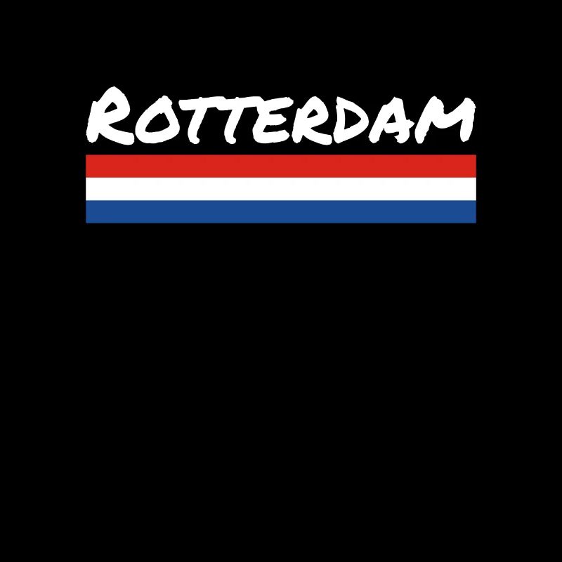 Rotterdam, Pays-Bas, drapeau néerlandais