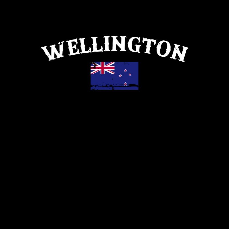 Wellington Vintage drapeau néo-zélandais