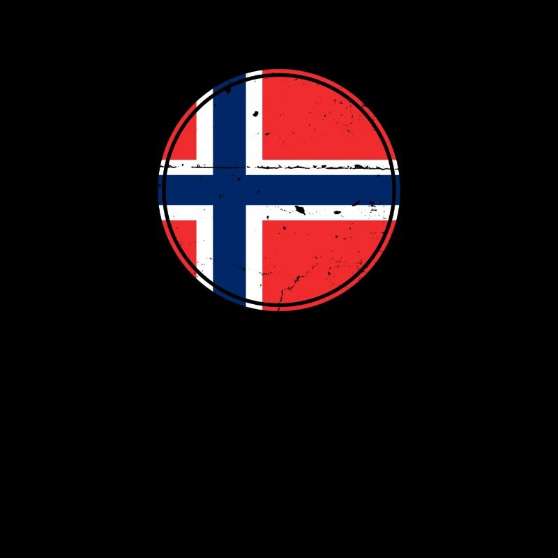 Norway Vintage Norwegian Flag Norwegian