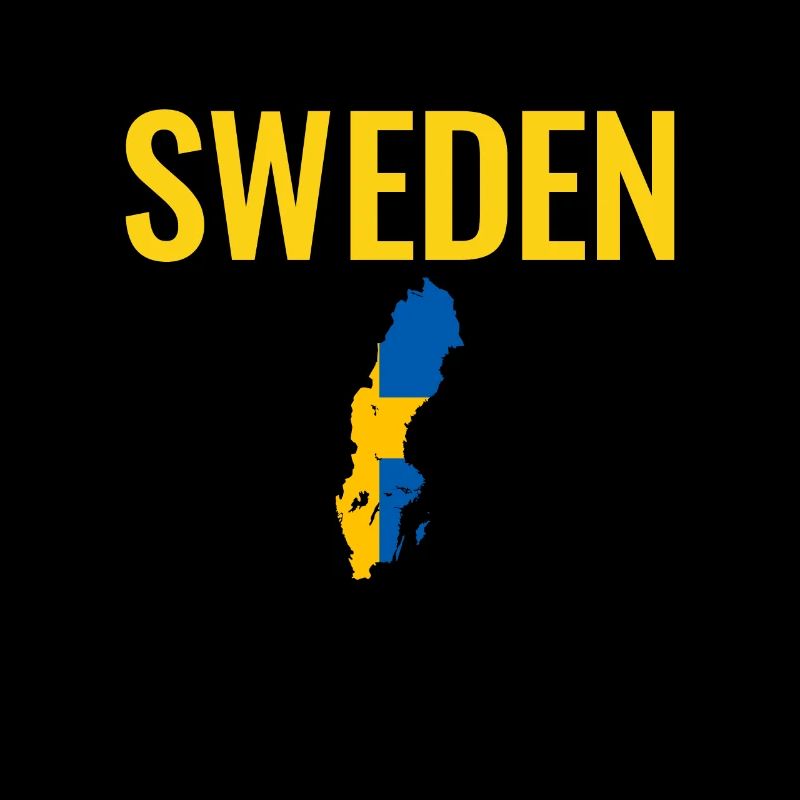 Suède Suède Carte Suède Drapeau Suède Suède