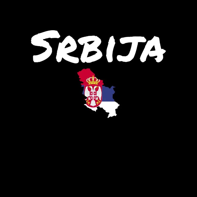 Srbija Carte Serbie Drapeau serbe Serbe